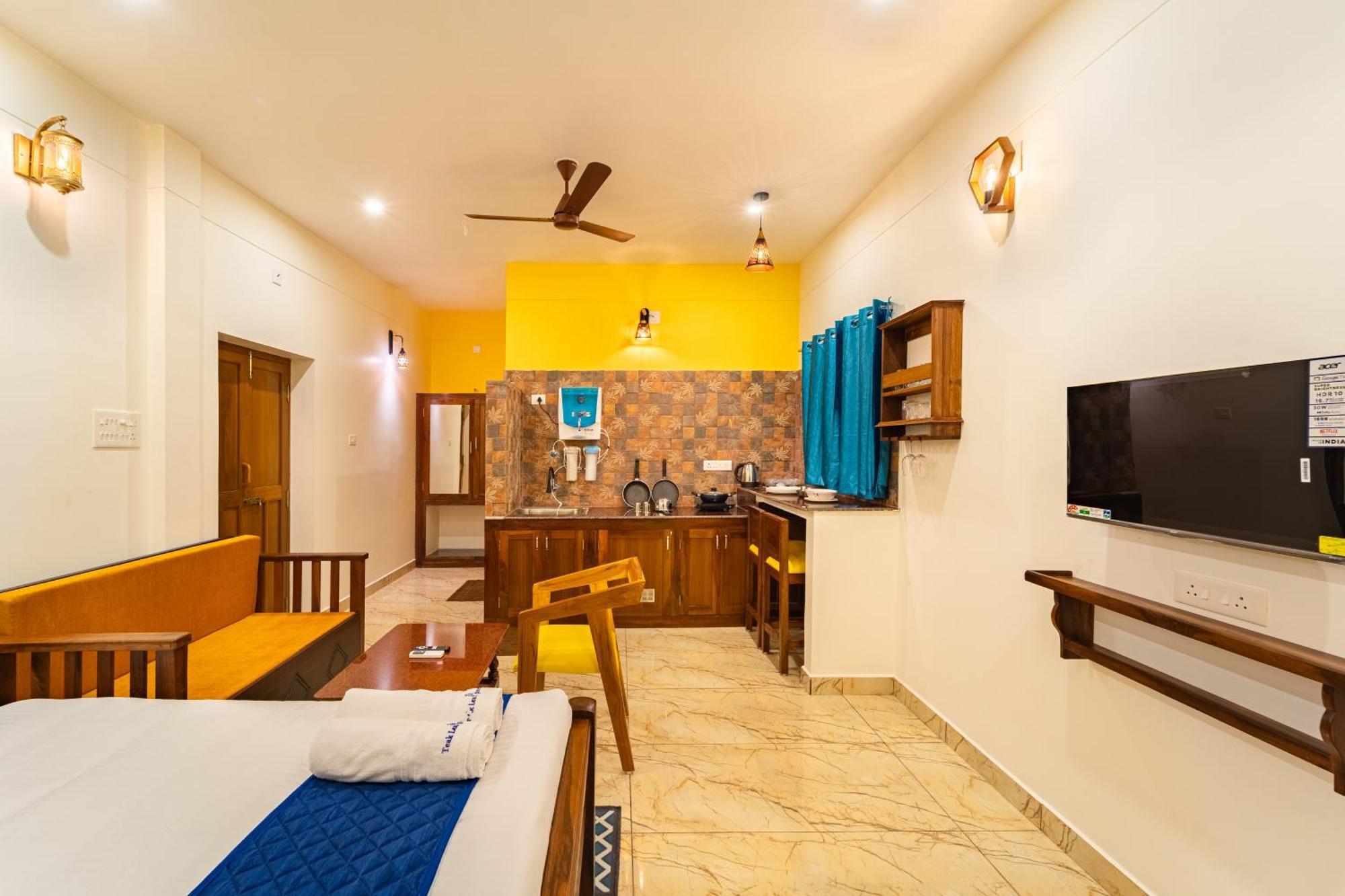 Teak Leaf Gateway Villa With Swimming Pool Indoor Games Kalapettai Luaran gambar