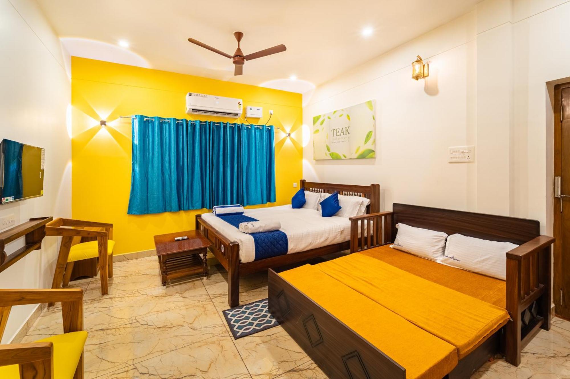 Teak Leaf Gateway Villa With Swimming Pool Indoor Games Kalapettai Luaran gambar