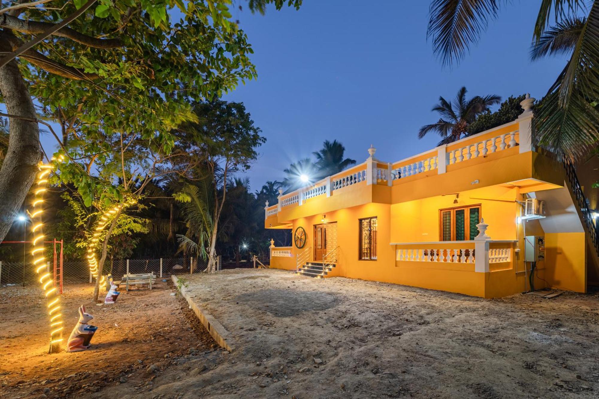 Teak Leaf Gateway Villa With Swimming Pool Indoor Games Kalapettai Luaran gambar