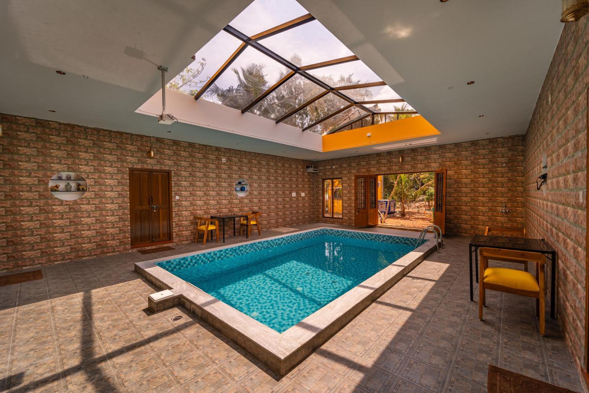 Teak Leaf Gateway Villa With Swimming Pool Indoor Games Kalapettai Luaran gambar